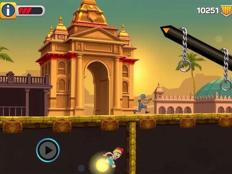 Temple Run Mumbai gameplay screenshot